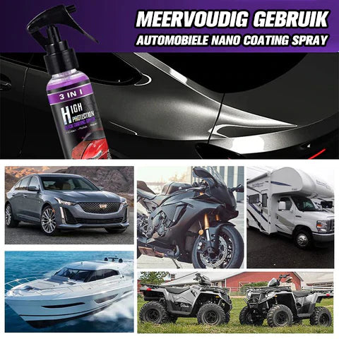 AutoShield Pro Auto onderhoud spray 1+1 GRATIS