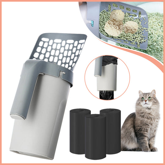 EasyScoop Pro Kattenbak schep incl 4 rollen