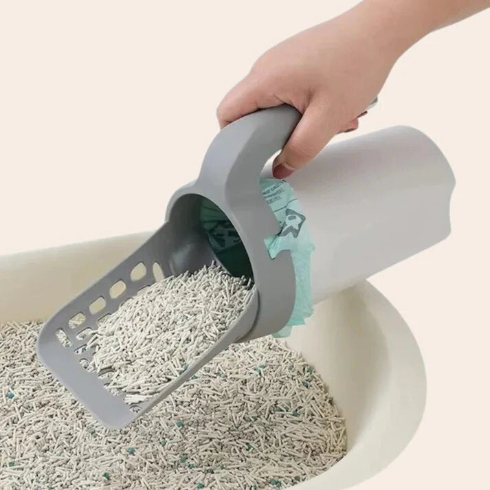 EasyScoop Pro Kattenbak schep incl 4 rollen