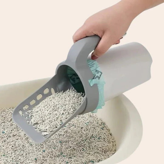 EasyScoop Pro Kattenbak schep incl 4 rollen