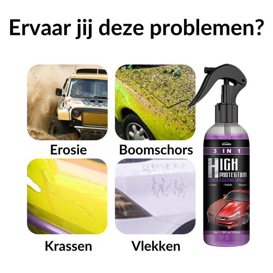 AutoShield Pro Auto onderhoud spray 1+1 GRATIS